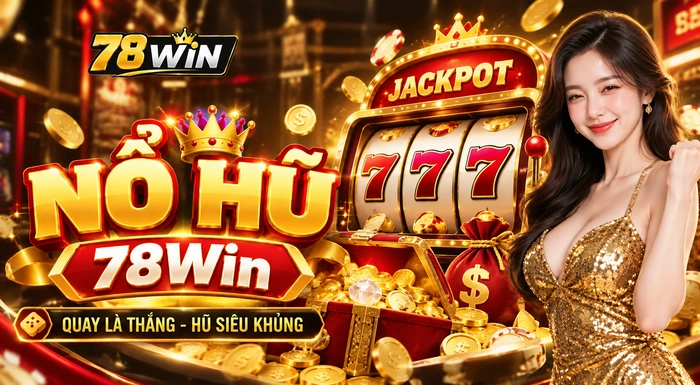 78Win Nổ Hũ: Quay Hũ Jackpot Hàng Tỷ Đồng, Nạp Đầu 100%